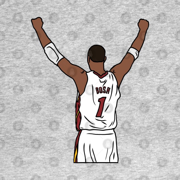 Chris Bosh Celebration by rattraptees